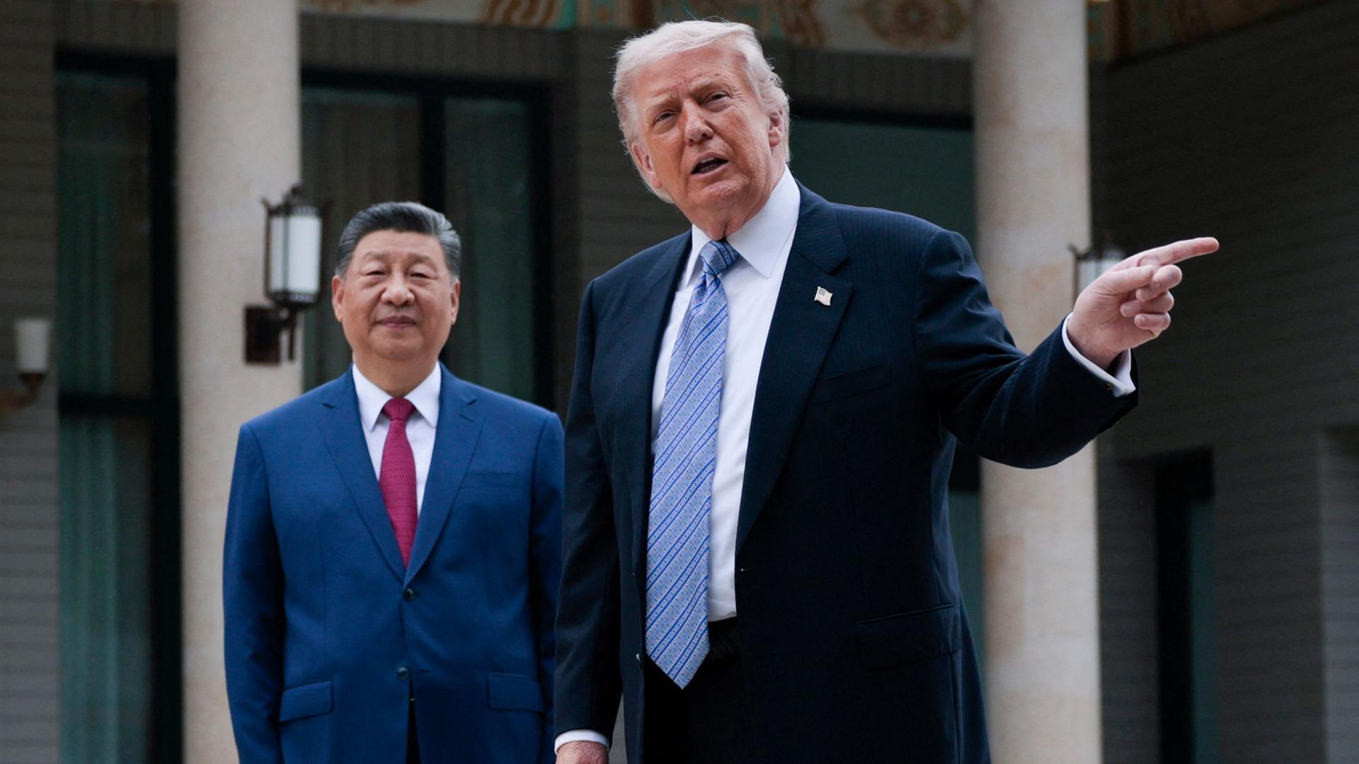 Kooperation statt Konfrontation? Trump bei Xi in China
